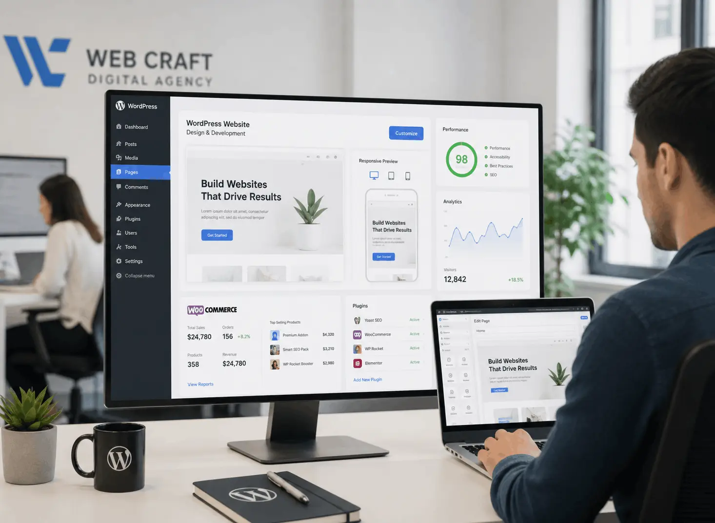 WordPress development services