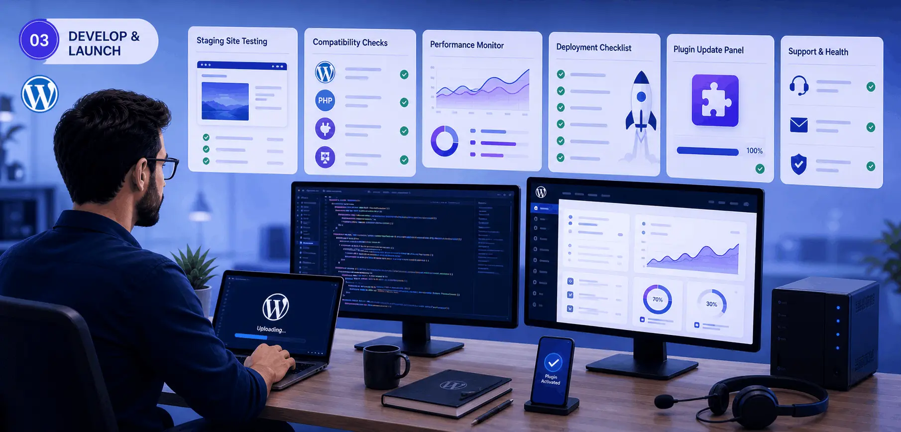 Develop test and launch WordPress plugin