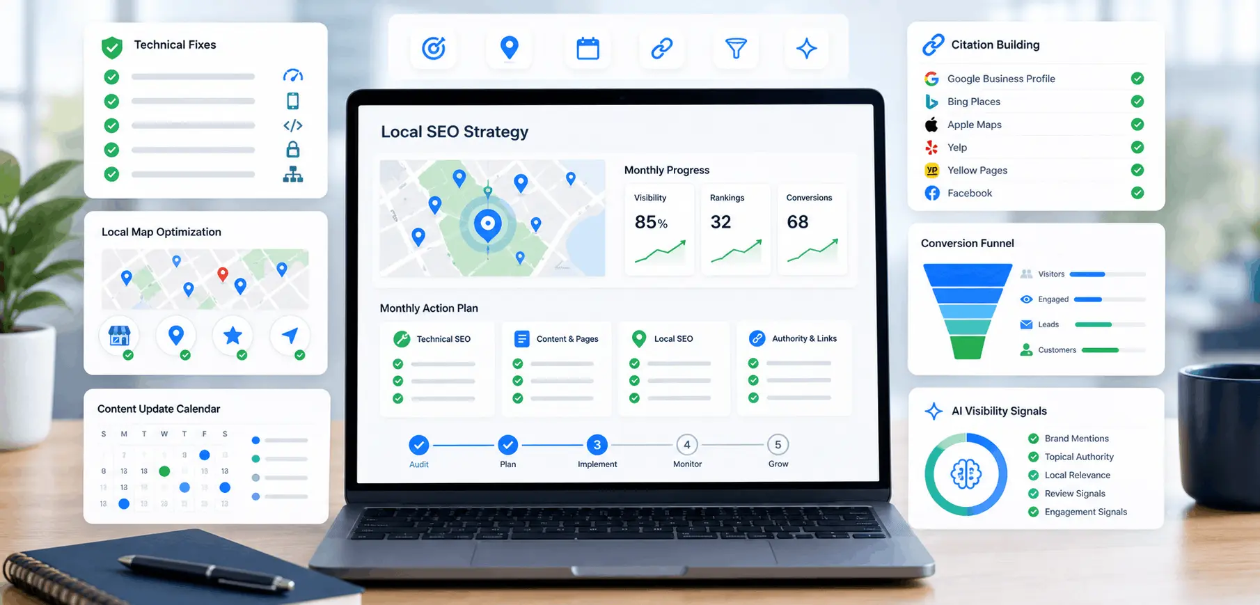 Local SEO strategy planning