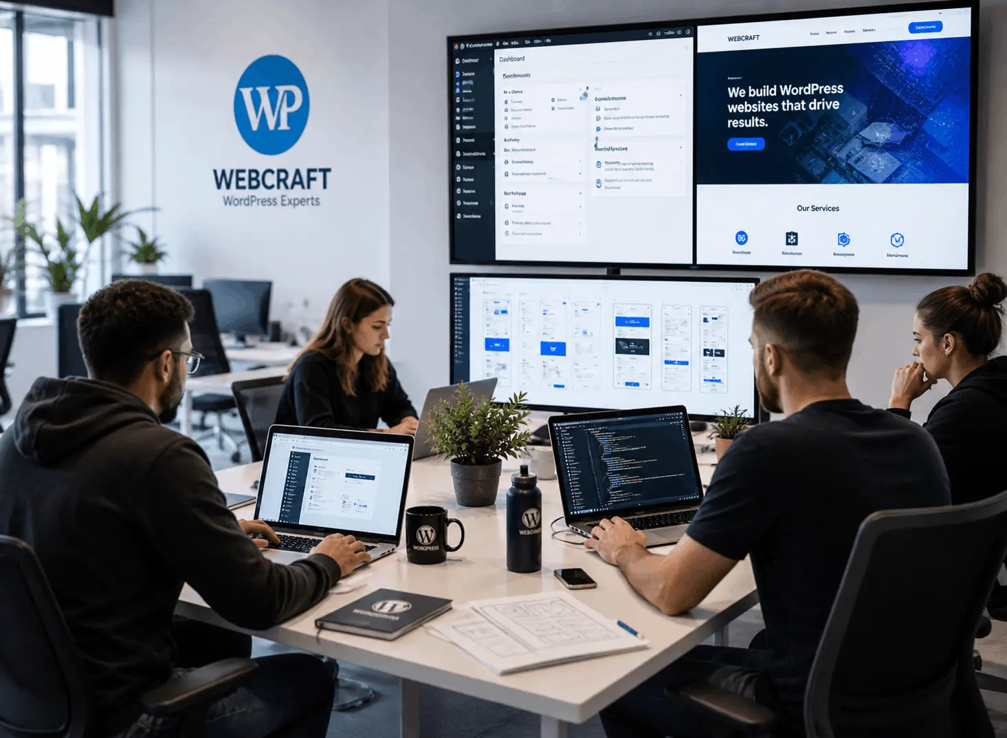 Custom WordPress website development
