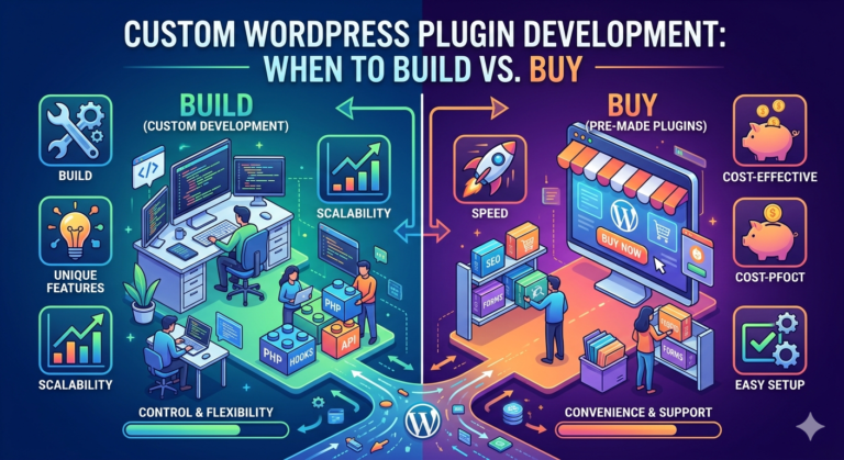 Custom WordPress Plugin Development: When to Build vs. Buy