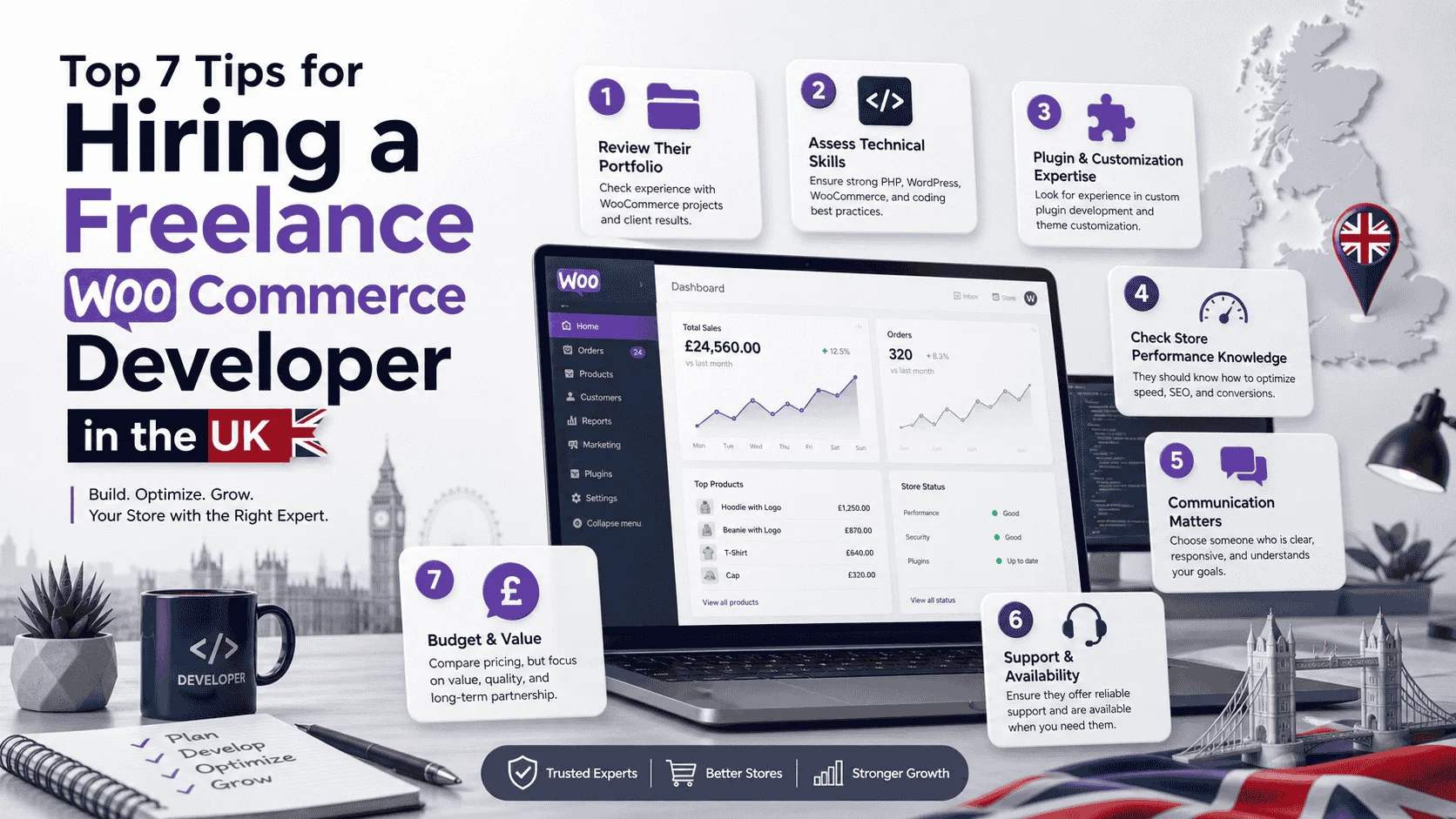 How to Choose a Freelance WooCommerce Developer UK Businesses Can Trust