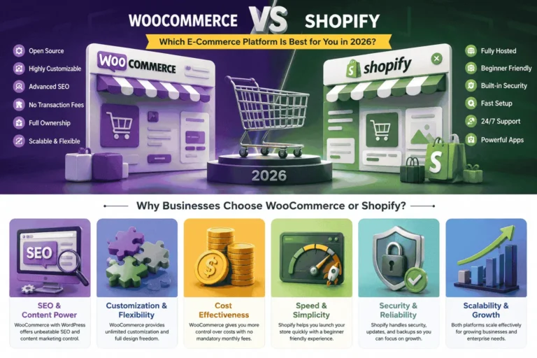 WooCommerce vs Shopify 2026: Which Ecommerce Platform Should You Choose?