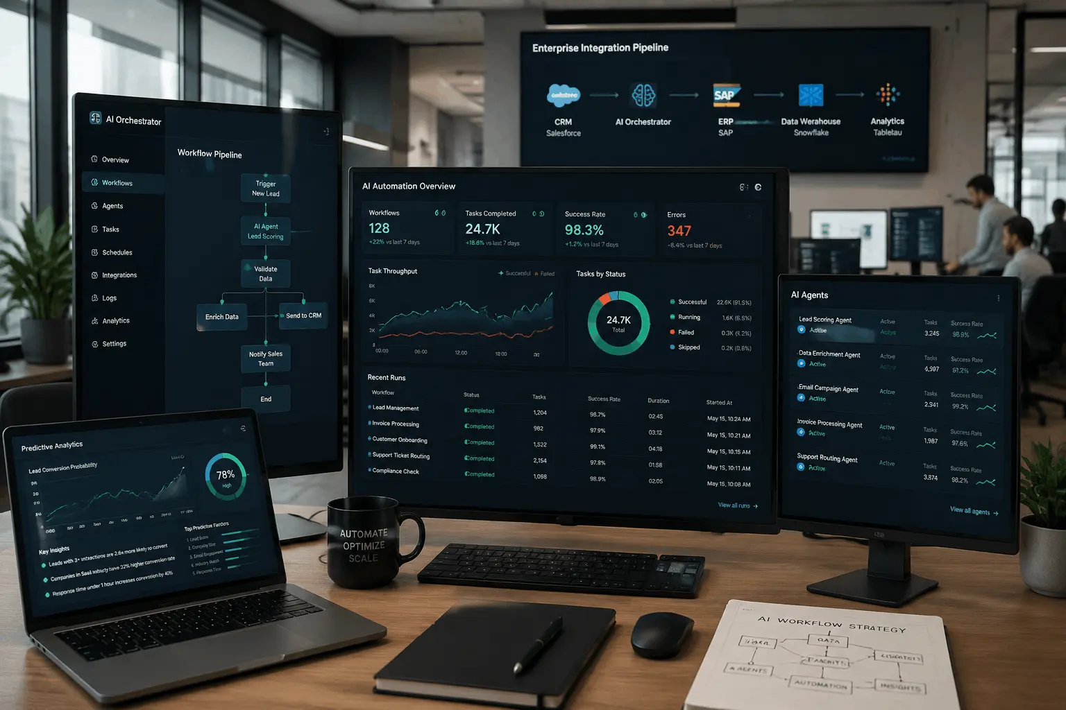 AI Business Automation: Architecting Scalable Enterprise Workflows