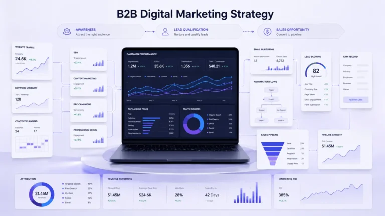 B2B Digital Marketing Strategy for Scalable Pipeline Growth