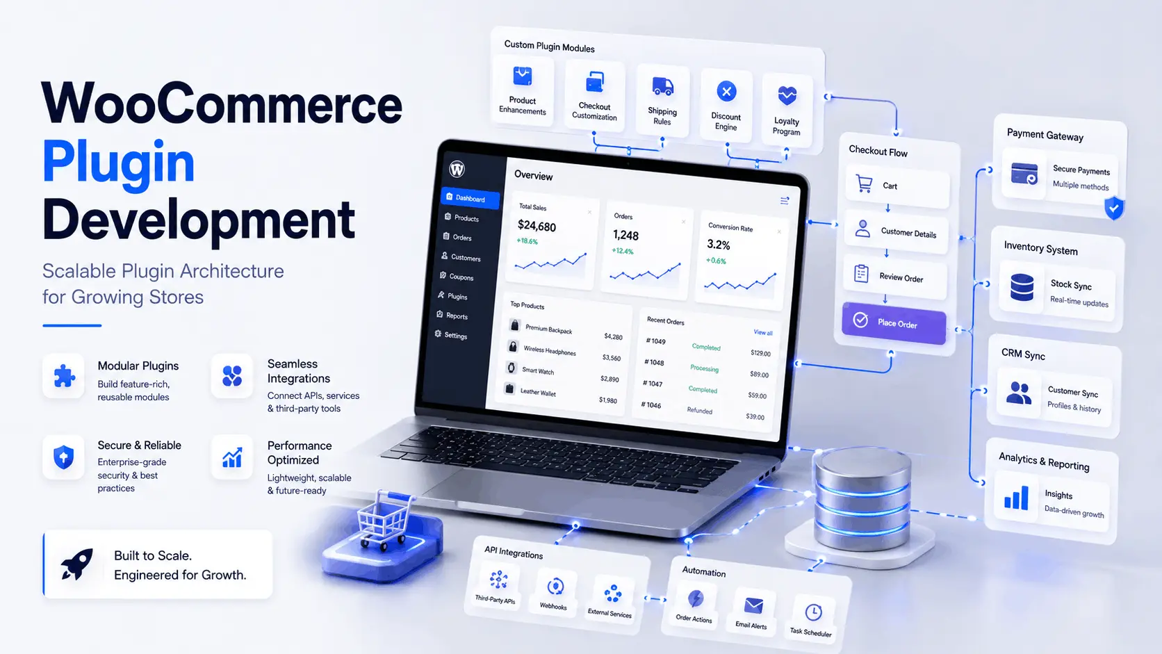 WooCommerce Plugin Development for Scalable Store Architecture