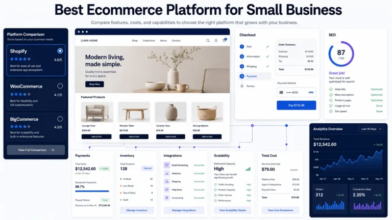 Best Ecommerce Platform for Small Business: Architecture, Operations, and Growth Trade-Offs
