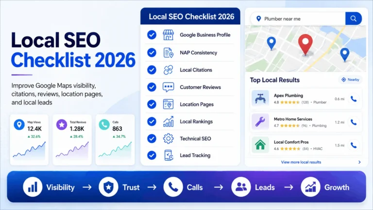 Local SEO Checklist for Scalable Local Visibility and Better Lead Quality