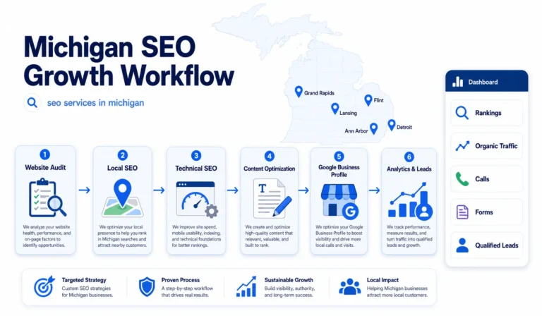 SEO Services in Michigan for Scalable, Maintainable Growth