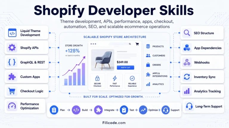 Shopify Developer Skills for Scalable Ecommerce Architecture