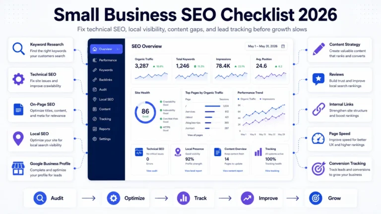 Small Business SEO Checklist for Scalable Search Growth