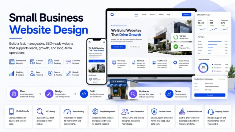 Small Business Website Design for Scalable, Maintainable Growth