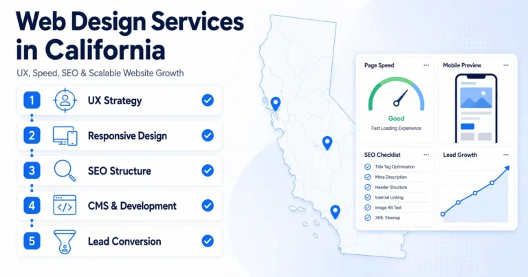 Web Design Services in California for Scalable Growth
