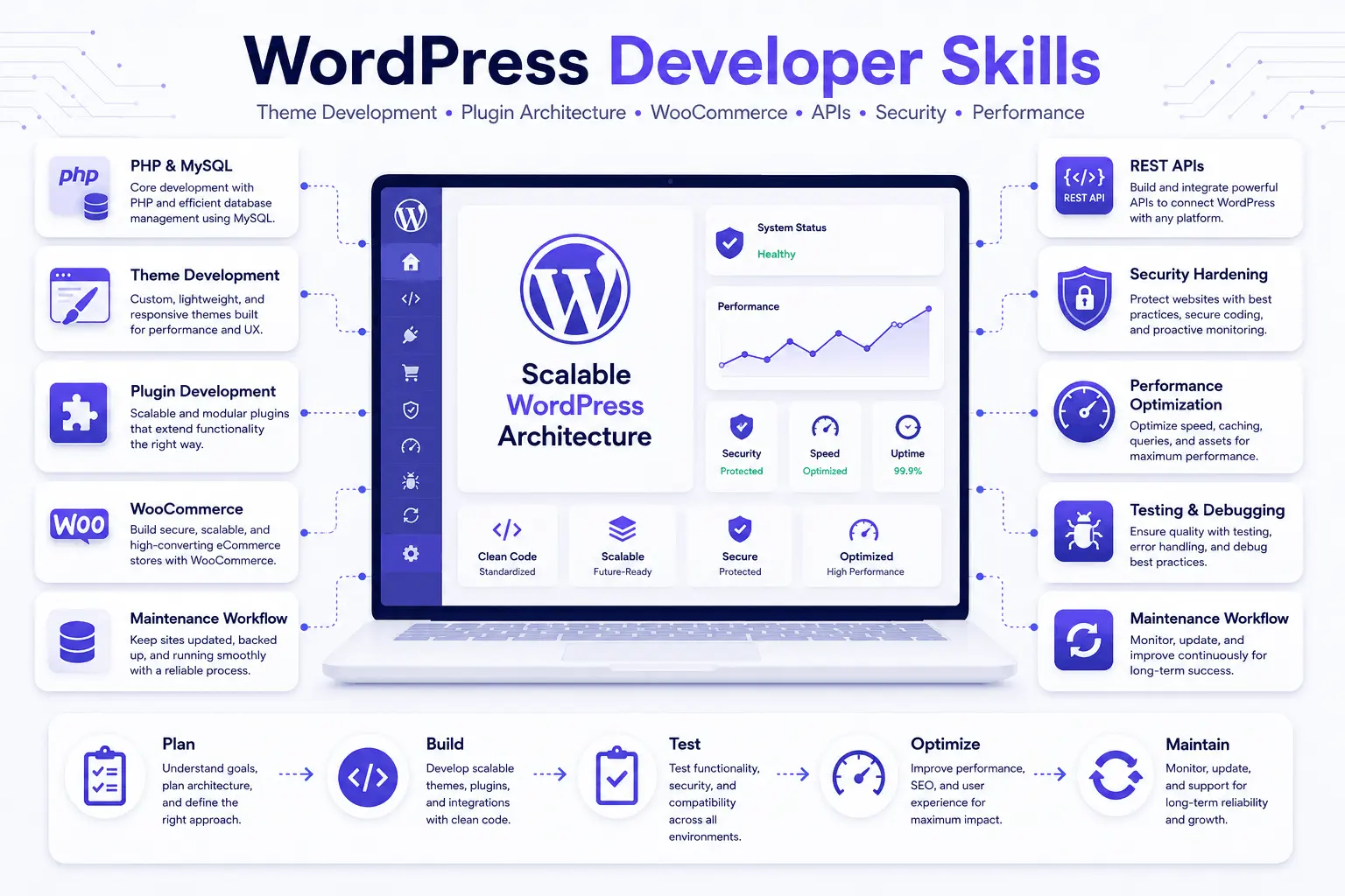 WordPress Developer Skills: 11 Essential Skills for Scalable Websites