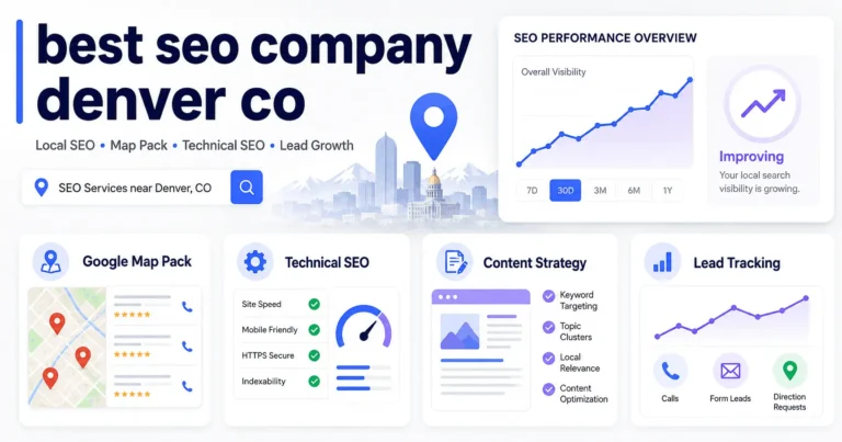 Best SEO Company Denver CO: How to Choose the Right Partner