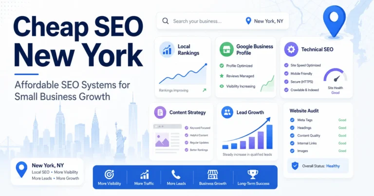 Cheap seo new york for Small Business Growth Systems