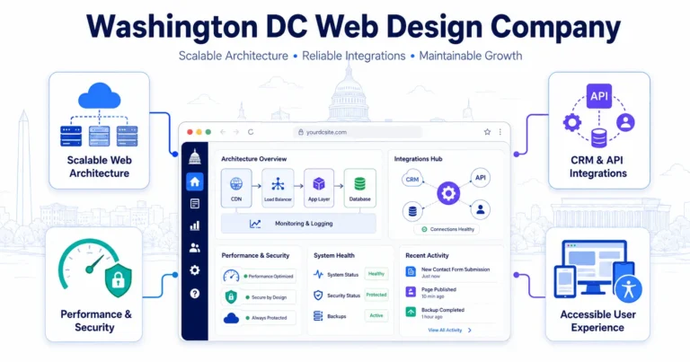 Washington DC Web Design Company for Scalable, Maintainable Growth